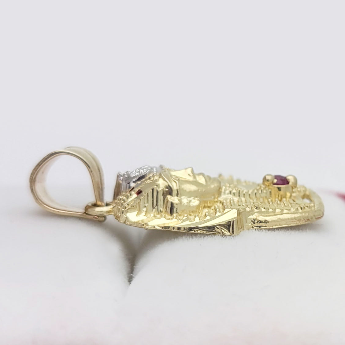 10k Yellow Gold Egyptian Pharaoh Pendant Gold Pharaoh Head Charm For Necklace