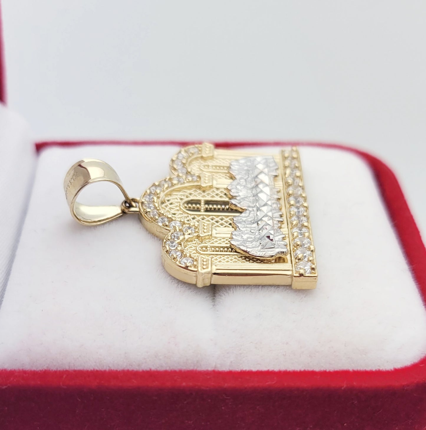 Men's Last Supper Pendant 10k Gold Two Tone Hip Hop Last Supper