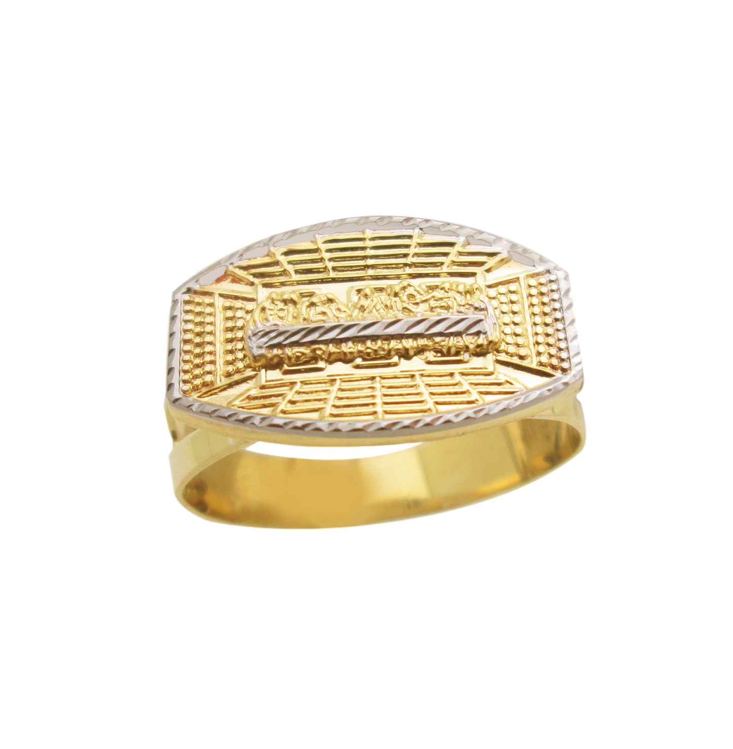 Men's 10K Yellow Gold Last Supper Ring