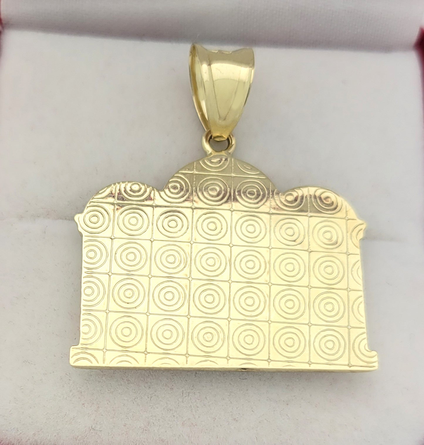 10K Gold Last Supper Pendant Charm Last Supper